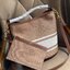 Celine Bucket Bag In Textile with Celine Logo สาว ๆ คนไหนกำลังมองหากระเป๋าสะพายที่สามารถจุของได้แบบกำลังพอดี เราขอแนะนำเป็นใบนี้เลยค่ะ เพราะมีขนาดที่ไม่เล็กและไม่ใหญ่จนเกินไป ให้ความคล่องตัวสูง มีฐานกว้างสามารถใช้สะพายไหล่เมื่อต้องการออกงานทางการหรือจะสะพ