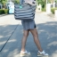 KATE SPADE HYDE LANE STRIPED RILEY LEATHER TOTE BAG กระเป๋าสะพายทรง Tote Bag หนังสวยอยู่ทรง โดดเด่นที่สีทูโทนลายทางห้อยโลโก้ TAGcที่หูกระเป๋า ด้านหน้าประดับโลโก้ มี1ช่องใส่ของ ภายในมีช่องซิป และช่องใส่มือถือ กว้างและจุ ใส่ ipad notebook เอกสาร A4 กระเป๋าส