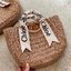 Chloe Straw Handbag Summer Beach Weave กระเป๋าสานสไตล์มินิมอล ซับในผ้าอย่างดี มาพร้อมผ้าผูกหูกระเป๋า สวยลงตัวรุ่นนี้ไม่ควรพลาดน้า สวยปังไม่ไหว ภาพสินค้าถ่ายจากงานขายจริง น่ารักมากค่ะ