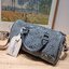 LV bandouliere 25 washed denim monogram keepall bag ใหม่ล่าสุด กับกระเป๋าทรงหมอนสุดฮิต ที่มาในรูปแบบ washed denim สวยคลาสสิค ดูแพงสุดๆ