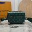LV Soul Trunk Monogram Heritage Canvas Bag กระเป๋าสะพายทรงกล่องสีเขียวสดใส รุ่นใหม่สุดไอคอนิก มาพร้อมชาร์มห้อยรูปอุ้งเท้าน้องหมาน่ารักโดดเด่นน่ารักมากๆ สะพายข้างชิคๆ พร้อมตอบรับได้ทุกลุค ทุกสไตล์ไปเลยจ้า