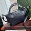 LONGCHAMP LE PLIAGE NÉO TOP HANDLE BAG XS คอลเลคชั่นสุดพิเศษจากลองฌอมป์ มีดีไซน์ที่เรียบหรูและคลาสสิก แฝงด้วยลูกเล่นแบบเฟมินีน แถมยังมีน้ำหนักเบาอย่างไม่น่าเชื่อ มาพร้อมกับหูจับกระเป๋าคู่และฝาปิดแบบกระดุม กระเป๋าถือใบนี้สามารถใช้ถือแบบทั่วไป มีสายสะพายถอด