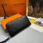 ORI หนังแท้ | LV Zippy Horizontal Monogram Shadow / LV LongWallet กระเป๋าสตางค์ใบยาว กระเป๋าสตางค์ซิปรอบ