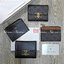 VIP 】CELINE SHORT WALLET VIP GIFT WITH PURCHASE GWP พรีเมี่ยมกิ๊ฟ Limited จาก CELINE HAUTE PARFUME DUTYFREE COUNTER วัสดุ Triomphe Canvas รุ่นใหม่เปิดปิดฝาพับกระดุม ภายในมีช่องแบ่งหลายช่อง ช่องใส่บัตรหลายช่อง ช่องใส่ธนบัตรใส่แบงก์พันได้เหมือนกระเป๋าสตางค์
