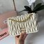 Miu Miu Matelassé Nappa Leather Mini Bag / Miu Miu Woman’S Bag Chain Mini bag กระเป๋ามินิรูปทรงสี่เหลี่ยมวัสดุหนังNappa มีความนุ่มมือและเงางาม