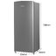 ตู้เย็น 1 ประตู HISENSE ขนาด 6.3 คิว รุ่น RR229D4AD1 (สีเงิน) ราคาถูกสุดๆ โทรเล้ยย 02-4245594, 085-3801177, 081-6215561