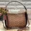 COACH SUTTON CROSSBODY IN SIGNATURE BAG กระเป๋าถือหรือสะพายไหล่ ทรงสวย วัสดุหนังแท้ เนื้อนิ่ม พร้อมพวงกุญแจหนัง เปิดปิดแบบซิป ภายในกว้าง ใส่ wallet ยาว และของใช้ได้เยอะ มีช่องเล็ก พร้อมสายสะพายยาวถอด ปรับได้ค่ะ Dont's miss!!