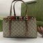 GUCCI GG Emblem small tote bag กระเป๋าทรงโท้ทสะพายไหล่รุ่นใหม่ ขนาดกำลังสวย ใส่ของได้แบบจุกๆ หูสะพายปรับและถอดออกได้ เก๋มากๆ คลาสสิคไม่มีเบื่อ