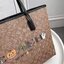 COACH CITY TOTE IN SIGNATURE CANVAS WITH HALLOWEEN (C5714)