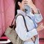 GUCCI GG Emblem small tote bag กระเป๋าสะพายทรงโท้ท มีสายสะพายไหล่และสะพายข้าง ปรับใช้งานได้แบบไม่มีเบื่อ ขนาดกำลังสวย ใส่ของได้แบบจุกๆ
