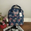Cath Kidston Mini Backpack Bag กระเป๋าเป้ size mini สไตล์ Vintage สุดฮิต วัสดุ Canvas เคลือบ ทนทาน ดูแลรักษาง่าย มีหูหิ้ว ด้านหน้ามีช่องซิป เปิดปิดกระเป๋าด้วยซิป ภายในมีช่องซิปเล็ก ใน่กระเป๋าสตางค์ใบยาวได้ ใบนี้จะถือหรือสะพายก็ดูดีค่ะ