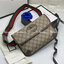 VIP 】หนังแท้ Gucci GG belt bag อีกหนึ่งกระเป๋าคาดอก ที่เป็น unisex และหายากไปอีก ดีไซน์ย้อนยุคยอดฮิต ขนาดกะทัดรัดพกสะดวก วัสดุหนังแคนวาส ทนทาน ภายในเป็นช่องโล่ง ใส่โทรศัพท์ได้ ของจุกๆสำคัญๆได้ สายสะพายปรับได้ตามตัว ใบจริงเห็นแล้วหลงรัก คุ้มค่าที่สุด จัดเล