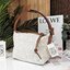 Must Have!✴️ นาทีนี้ต้อง NEW! LOEWE ANAGRAM SHOULDER BAG VIP GIFT WITH PURCHASE (GWP) กระเป๋าถือหรือสะพายพรีเมี่ยมกิ๊ฟ Limited จาก LOEWE PERFUME DUTYFREE COUNTER รุ่นใหม่วัสดุ Anagram Canvas Jacquard Fabric ผสมผสานกับหนังแท้ Calfskin ลงตัวสุดคลาสสิ