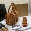 M.C.M ESSENTIAL BOSTON BAG IN VISETOS Small 23 Handbag มาพร้อมสายสปอร์ต กระเป๋าถือ/สะพายข้าง ทรงหมอน สวยโดดเด่น ทรงสวยยอดนิยม มาพร้อมพวงหนังห้อย และสายรัดเก็บหูจับ วัสดุหนังแคนวาสคุณภาพดี เปิด-ปิดด้วยซิป ภายในโล่งกว้าง ใส่ของได้เยอะ กระเป๋าสตางค์ โทรศัพท์