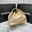 ORI หนังแท้ | 25cm CHANEL 25 Small Handbag Spring-Summer 2025 กระเป๋าสะพายรุ่นใหม่สุดฮอตแห่งปี หนังแท้ลายเกรน ที่สุดแห่งความไอคอนิก มาพร้อมใบเล็ก อะไหล่สีทองสวยหรู