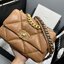 CHANEL 19 HANDBAG กระเป๋าสะพายดีไซส์คลาสสิคหนังแท้นิ่มเงาสวย เกรดออริ ท็อป สลับแท้ 1:1 เกรดดีสุด ผ่านทุก ตม ใช้งานต่างประเทศได้