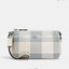OUTTLET 】Coach NOLITA 19 WITH BUFFALO PLAID PRINT (COACH C1583) SV/CHALK MULTI