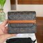 CELINE SHORT WALLET กระเป๋าสตางค์ซีลีนใบสั้น วัสดุ Triomphe Canvas หนังขึ้นลาย Signature Brand สวยอยู่ทรงมีโลโก้ด้านหน้าเปิดปิดด้วยฝาพับคาดเเถบหนังด้านหน้า ภายในมีโลโก้ มีช่องแบ่งหลายช่อง มีช่องใส่บัตรหลายช่อง สามารถช่องใส่เหรียญ บัตร ธนบัตรเเบบพับได้ ไอเ