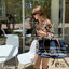 CHANEL Denim 2way Tote Bag / Chanel COCO Mark 2way Shoulder Tote Bag / Chanel shopping tote กระเป๋าทรงโท้ทช็อปปิ้ง จุของได้เยอะงานเกรดออริจินอล 1:1 สลับแท้