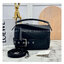 ORI หนังแท้ | Loewe Small Puzzle Biker bag in shiny Leather 24cm กระเป๋าสะพายทรงกล่องพัซเซิล รุ่นใหม่ล่าสุด คล้ายเข็มขัดด้านหน้าสวยเท่โดดเด่นสไตส์ไบเกอร์ ด้วยเส้นสายเรขาคณิตอันโดดเด่นและรูปทรงลูกบาศก์