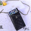 CHANEL Phone holder with chain / CHANEL WOC BAG กระเป๋าใส่โทรศัพท์ได้ มีช่องใส่การ์ด ขนาดกะทัดรัด น่ารัก น่าใช้ วัสดุหนังเรียบ Swift สวยหรู ดูแพง ด้านหน้าใส่ I Phone 8 plus ได้สบายเลยค่ะ
