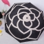 Chanel Umbrella VIP Gift- Black and Beige Camellia With Gift Box Vip Gift Chanel ของแท้ 100% ร่มพับระบบออโต้พรีเมี่ยมจาก Chanel Cosmetic Counter สำหรับกันฝนกันแดด ปกป้องทั้งแดดและฝนพกพาสะดวก ใช้งานง่ายด้วยปุ่มกดออโต้ มาพร้อมปลอกร่ม ภาพถ่ายจากสินค้าจริง สว