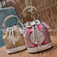 COACH C5121 DEMPSEY 15 DRAWSTRING MINI BUCKET BAG น้องคนสวยมาใหม่จ้า รุ่นใหม่กริ๊บ!! ยังไม่เข้าช็อปไทย ละมุนคุณหนูต้องมาแล้วแหละ กระเป๋าทรงถังไซส์มินิ ใช้งานง่ายด้วยการรูดหนังปิดรอบปากกระเป๋า ทุกอย่างลงตัวที่สุด!! มาพร้อมตัวห้อยรูปหัวใจสีทองกุ๊กกิ๊ก น่ารั