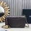 ORI หนังแท้ | Chanel Classic Flap Bag กระเป๋าสะพายรุ่นคลาสสิก สายประดับบอลโลโก้สวยหรูอะไหล่สีทองสวยงาม
