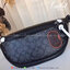 COACH Rivington Belt Bag In Signature Canvas With Coach Patch Black Copper/Black