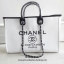รุ่นใหม่ล่าสุด!! ที่สาวๆรอคอย Chanel tote canvas bag จากงานพรีเมี่ยม VIP GIFT รุ่นดังเลยค้า Size ใหญ่อลัง บอกเลยว่า งานดีที่สุด ตัวกระเป๋า กระเป๋าผ้าเป็นผ้า canvas เนื้อดีสมราคา สัมผัส นุ่มลื่นมือมากกกก อะไหล่เงินปั้มแบรนด์แท้ทั้งใบ ด้านหน้าปัก logo แบรนด