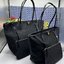 ORI หนังแท้ | Tory Burch T Monogram zip tote bag กระเป๋าทรงโท้ทใบใหญ่ทรงกว้างพร้อมใบเล็กเข้าเซ็ท งานผ้าแจ็คการ์ดตัดขอบหนัง เดอะเบสท์ เซลเลอร์!!