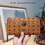 M.C.M ZIP AROUND WALLET WITH LOGO IN VISETOS ดีไซน์ใหม่ล่าสุด กระเป๋าสตางค์ซิปรอบ ไซส์ large คลาสสิค รอบนี้ดีไซน์ใหม่ โลโก้โดดเด่น สุดหรู