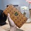 M.C.M ZIP AROUND WALLET WITH LOGO IN VISETOS ดีไซน์ใหม่ล่าสุด กระเป๋าสตางค์ซิปรอบ ไซส์ large คลาสสิค รอบนี้ดีไซน์ใหม่ โลโก้โดดเด่น สุดหรู