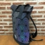 Adidas Originals BP Roll Top 3D Mesh 2017 Backpack Bag DH0100 กระเป๋าเป้สะพายหลัง สีใหม่ ดีไซน์แบบ 3 มิติ วัสดุ polyurethane ใช้ลูกเล่นของเหลี่ยม และมุมเชื่อมเข้าหากัน การออกแบบกระเป๋าเป็นเหมือนถุงทรงสูง ส่วนปากกระเป๋า เปิดปิดแบบตีนตุ๊กแกม้วนพับ และติดกระ