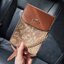 COACH RACHEL PHONE CROSSBODY IN SIGNATURE CANVAS พร้อมส่ง กระเป๋าสะพาย case phone ต้องมา ให้คุณพกพา gadget ล้ำไปได้ทุกที่ ใส่โทรศัพท์มือถือได้ทุกรุ่น ดีไซน์ใหญ่กว่าเดิม
