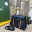 10 สี ORI หนังแท้ | GOYARD Saïgon Souple Mini Bag 20cm กระเป๋าถือ/สะพายดีไซน์หูจับไม้เป็นเอกลักษณ์ที่สวยหรูหราสง่างาม