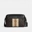 COACH GRAHAM CROSSBODY IN BLOCKED SIGNATURE CANVAS WITH VARSITY STRIPE C9965 อีกหนึ่งกระเป๋าครอสบอดี้รุ่นยอดฮิตสำหรับหนุ่มๆ ที่สาวๆก็ใช้ได้!! ดีไซน์ใหม่เพิ่มดีเทลความแพงไปอีก รูปทรงคลาสสิค ใช้งานสะดวก ง่ายต่อชีวิต วัสดุหนังแคนวาสเคลือบลายสลับหนังแท้ ด้านห