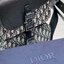 Dior Saddle Messenger Bag / Dior messenger bag / Beige and Black Oblique Jacquard เกรดเทพออริจินอล หนังแท้ ภาพถ่ายจากสินค้าจริง ใช้งานต่างประเทศได้
