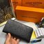 ORI หนังแท้ | LV Zippy Horizontal Monogram Shadow / LV LongWallet กระเป๋าสตางค์ใบยาว กระเป๋าสตางค์ซิปรอบ