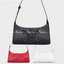 หนังแท้ CELINE SHOULDER BAG CUIR TRIOMPHE IN SMOOTH CALFSKIN ภาพสินค้าถ่ายจากงานขายจริง ใช้งานต่างประเทศได้