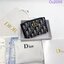 DIOR Zipped Wallet jacquard leather / DIOR Card Holder กระเป๋าสตางค์ ใบกลางแบรนด์หรู พร้อมช่องซิปกลาง ใส่บัตร ใส่ธนบัตรได้เยอะ ครบจบในใบเดียว พร้อมส่งที่ไทย ภาพสินค้าถ่ายจากงานขายจริง ใช้งานต่างประเทศได้