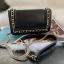 BEST SELLER! CHARLES & KEITH CHAIN DETAIL CROSSBODY BAG กระเป๋าสะพายทรงสี่เหลี่ยมรุ่นชนช็อปขนาดกำลังดีวัสดุหนังนิ่มเรียบประดับด้วยโซ่สีเงินด้านหน้าดูมีดีเทล เปิดปิดด้วยกระดุมแม่เหล็ก ภายในมีช่องใส่บัตรและช่องซิป มาพร้อมสายโซ่ต่อหนังถอดถือเป็นคลัชได้ ภาพถ่