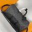 LV Keepall Bandoulière 45 Monogram Eclipse / Damier Graphite Canvas กระเป๋าเดินทางแบบดัฟเฟิล เป็นรุ่นที่เคียงข้างนักเดินทางรอบ สวยหรูโลกสง่างามตลอดกาล มีไว้ไม่มีเอาท์ เกรดท็อป ออริ เทียบแท้ 1:1 เกรดดีสุด