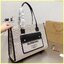 BURBERRY Leather-trimmed embroidered canvas tote / BURBERRY FRAGRANCES LARGE TOTE BAG / BURBERRY Freya Tote Bag วัสดุ Canvas & Leather ดีไซน์สวยอยู่ทรงสไตล์ Casual ด้านหน้ามีช่องใส่ของ ภายในโล่งกว้างและจุสุดๆสามารถใส่เอกสารA4 หนังสือ ของใช้ได้เยอะ หูหิ้วห