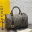 หนังแท้ Fendi Travel Bag Fendi Boston Vintage Bag พร้อมส่งที่ไทย Tobacco Zucca Canvas and Gold hardware. กระเป๋าเดินทางใบใหญ่กำลังดี ภายในโล่งกว้าง จุของได้เยอะ ภาพสินค้าถ่ายจากงานขายจริง ใช้งานต่างประเทศได้ค่ะ