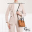M.C.M Mini Anya Top Zip Shopper in Visetos กระเป๋าทรงโท้ท พร้อมพวงกุญแจน้องหมาห้อย พิมพ์ลายสวยงาม เกรดท็อปออริ 1:1 สลับแท้
