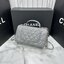 ORI หนังแท้ | CHANEL Classic Flap Bag TopHandle 20cm กระเป๋าสะพายคคลาสสิกพร้อมหูจับ หรูหราระดับตำนาน สวยงามเหนือกาลเวลา
