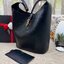 ORI หนังแท้ | YSL LE 5 À 7 hobo in grained leather 30cm / YSL Bucket Bag กระเป๋าสะพายทรงบัคเก็ต งานหนังแท้ลายเกรนใบใหญ่ ดีไซน์รูปทรงใช้งานง่าย ภายในโล่งกว้างมาก มาพร้อมใบเล็กเข้าชุด