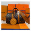 ORI หนังแท้ | LV Keepall Bandoulière 25 Bag กระเป๋าทรงหมอนซิตี้ ดีไซน์ใหม่จาก LV Vers Damier Ebene โดดเด่นที่ลายช่องสี่เหลี่ยมดุจระบายสีด้วยมือพิมพ์ลงบนลายตารางหมากรุก แต่งดีเทลหรูหราผสานอดีตเข้ากับปัจจุบันได้อย่างมีสไตล์