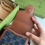 Gucci Horsebit 1955 mini bag / Gucci Phone Bag ออริจินอล เกรดสลับใช้แทนใบจริงได้ รุ่นยอดฮิต ไซส์มินิ ที่ใครๆก็ต้องรู้จัก!! กับกระเป๋าขนาดมินิในรูปแบบผ้าแจ็คการ์ดสีขาวงาช้างและน้ำเงิน ได้รับแรงบันดาลใจมาจากดีไซน์ดั้งเดิม ซึ่งแอคเซสเซอรี่นี้โดดเด่นด้วยรายละ